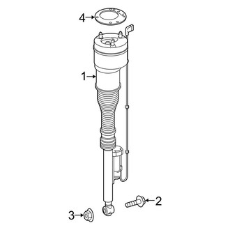 Mercedes-Benz OE - Front Suspension - Shocks & Components (W/O Active Body Control)