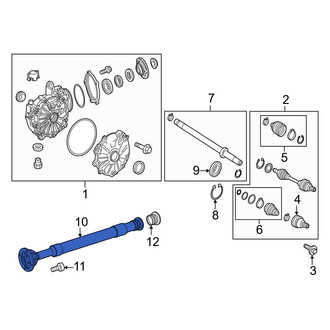 Mercedes-Benz OE - Front Drive Shaft