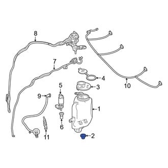 Mercedes-Benz OE - Washer Fluid Reservoir Mounting Grommet