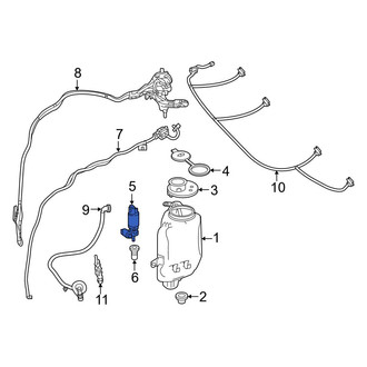 Mercedes-Benz OE - Windshield Washer Pump
