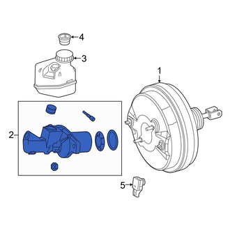 Mercedes-Benz OE - Brake Master Cylinder