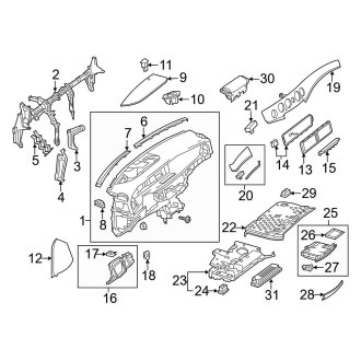 2014 Mercedes S Class Center Consoles & Parts — CARiD.com