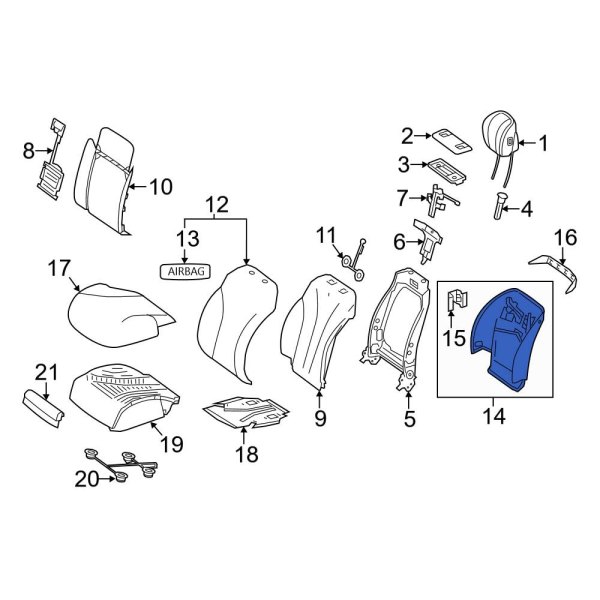 Seat Back Panel