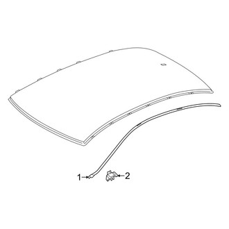 Mercedes-Benz OE - Roof - Exterior Trim