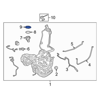 Mercedes-Benz OE - Fuel Tank Lock Ring