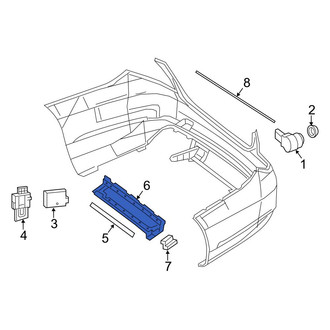 Mercedes-Benz OE - Parking Aid System Control Module Bracket