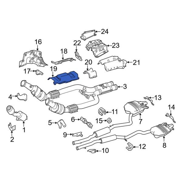 Catalytic Converter Heat Shield