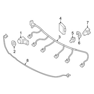 Mercedes-Benz OE - Front Bumper & Grille - Electrical Components (Coupe)