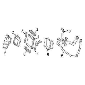 Mercedes-Benz OE - Cooling - Radiator & Components (Auxiliary Radiator), (Coupe)