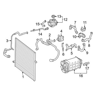 Mercedes-Benz OE - Cooling - Intercooler (Coupe)