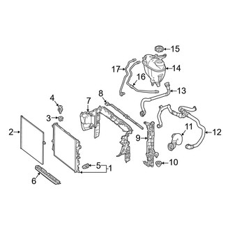 Mercedes-Benz OE - Cooling - Radiator & Components (Primary Radiator), (Coupe)