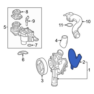 Mercedes-Benz OE - Engine Water Pump Gasket
