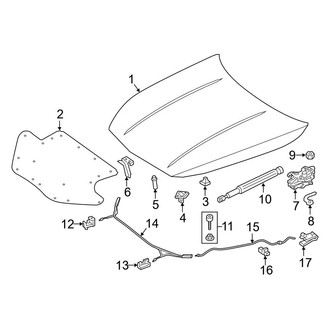 Mercedes-Benz OE - Hood & Components (Coupe)