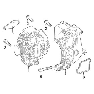 Mercedes-Benz OE - Electrical - Alternator (Coupe)