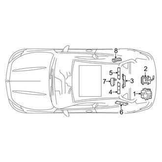 Mercedes-Benz OE - Electrical - Antenna (Coupe)