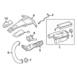 Mercedes-Benz OE - Engine - Air Intake (Coupe)