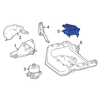 Mercedes-Benz OE - Automatic Transmission Mount
