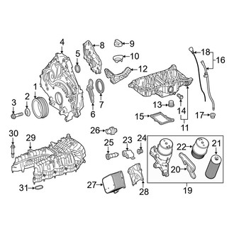Mercedes-Benz OE - Engine Parts (Coupe)
