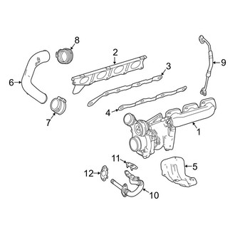 Mercedes-Benz OE - Engine - Turbocharger & Components (Coupe)