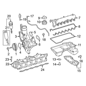 Mercedes-Benz OE - Engine Parts (Coupe)
