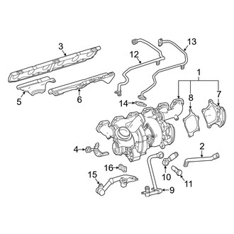 Mercedes-Benz OE - Engine - Turbocharger & Components (Coupe)