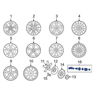 Mercedes-Benz OE - Tire Valve Stem