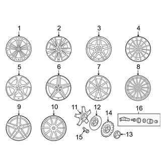 Mercedes-Benz OE - Wheels (Coupe)