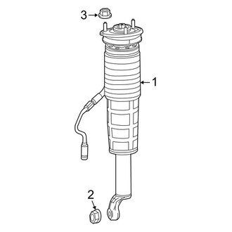 Mercedes-Benz OE - Front Suspension - Shocks & Components (Coupe)