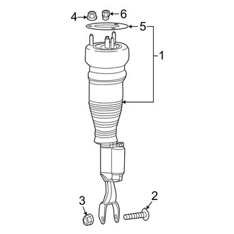 Mercedes-Benz OE - Front Suspension - Shocks & Components (Coupe)