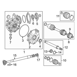 Mercedes-Benz OE - Front Suspension - Carrier & Front Axles (Coupe)