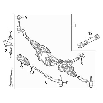 Mercedes-Benz OE - Steering Gear & Linkage (Coupe)