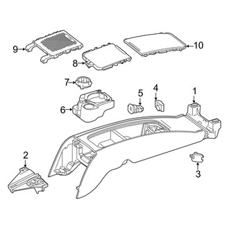 Mercedes-Benz OE - Rear Console (Coupe)