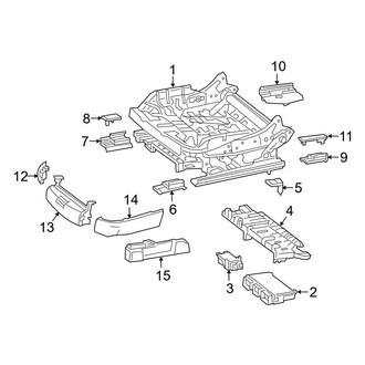 Mercedes-Benz OE - Seats & Tracks - Tracks & Components (Coupe)