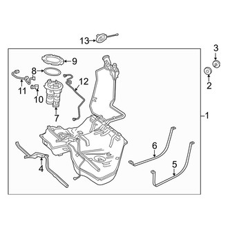 Mercedes-Benz OE - Fuel System Components (Coupe)