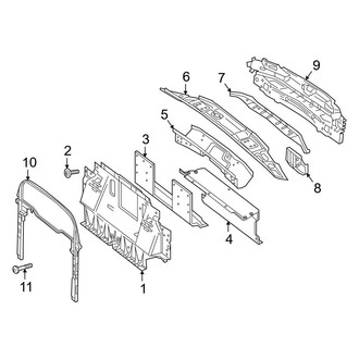 Mercedes-Benz OE - Rear Body & Floor - Rear Body (Convertible)