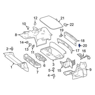 Mercedes-Benz OE - Cowl Water Deflector Clip