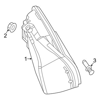Mercedes-Benz OE - Rear Lamps - Backup Lamps (Coupe)