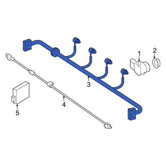 Mercedes-Benz OE - Rear Parking Aid System Wiring Harness