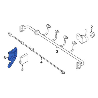 Mercedes-Benz OE - Left Blind Spot Detection System Warning Sensor Bracket