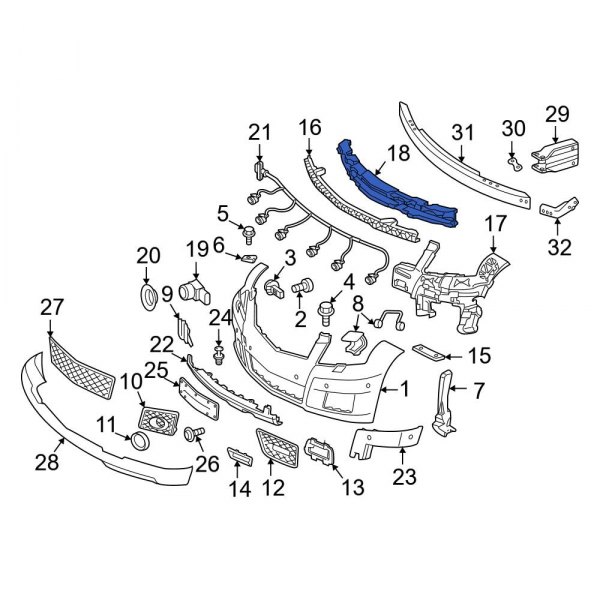 Bumper Impact Absorber