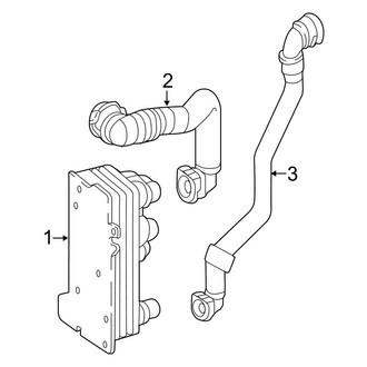 Mercedes-Benz OE - Cooling - Trans Oil Cooler