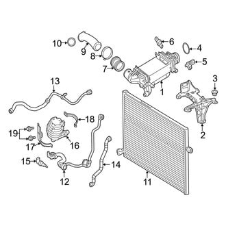 Mercedes-Benz OE - Cooling - Intercooler (Base)
