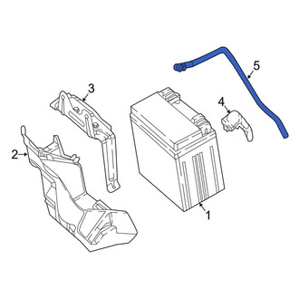 Mercedes-Benz OE - Battery Vent Tube
