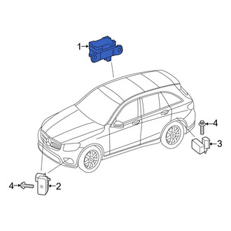 Mercedes-Benz OE - Suspension Yaw Sensor
