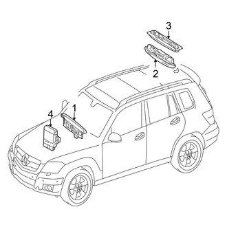 Mercedes-Benz OE - Electrical Components (Parktronic System)