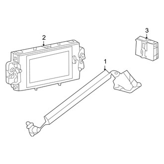 Mercedes-Benz OE - Electrical Components (Rear View Camera), (Sport Utility X253 Body Code)