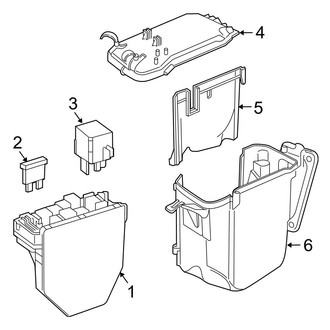 Mercedes-Benz OE - Electrical - Fuse & Relay (Engine Compartment)