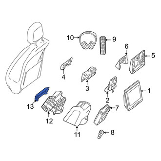 Mercedes-Benz OE - DVD Player Bracket