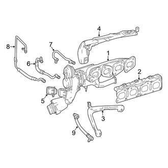 Mercedes-Benz OE - Engine - Turbocharger & Components (Sport Utility X253 Body Code)