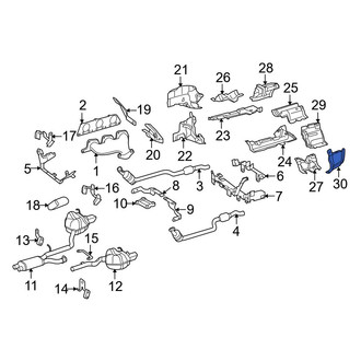 Mercedes-Benz OE - Floor Pan Heat Shield